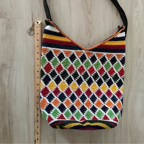 Handmade Crochet Bucket Bag - Picture 6 of 8